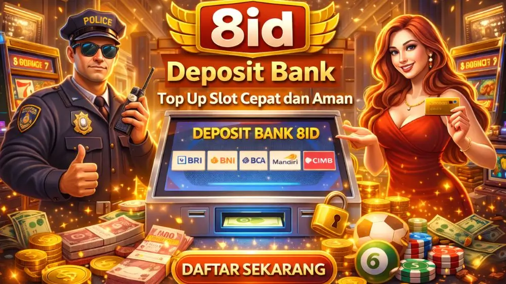 8ID Deposit Bank - Cara Top Up Slot Cepat dan Aman