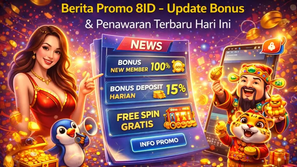 Berita Promo 8ID – Update Bonus & Penawaran Terbaru Hari Ini